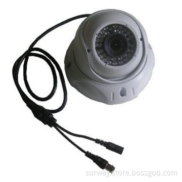 1/3-inch Sharp 600TVL Vandalproof Dome Camera with 4 to 9mm Varofical Lens